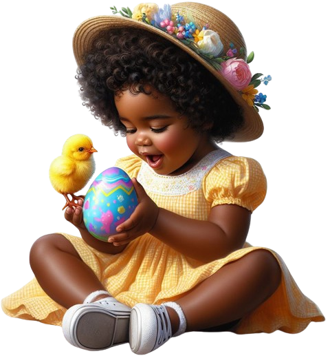 EasterGirl&Chick4AImadeByLoriM3-24