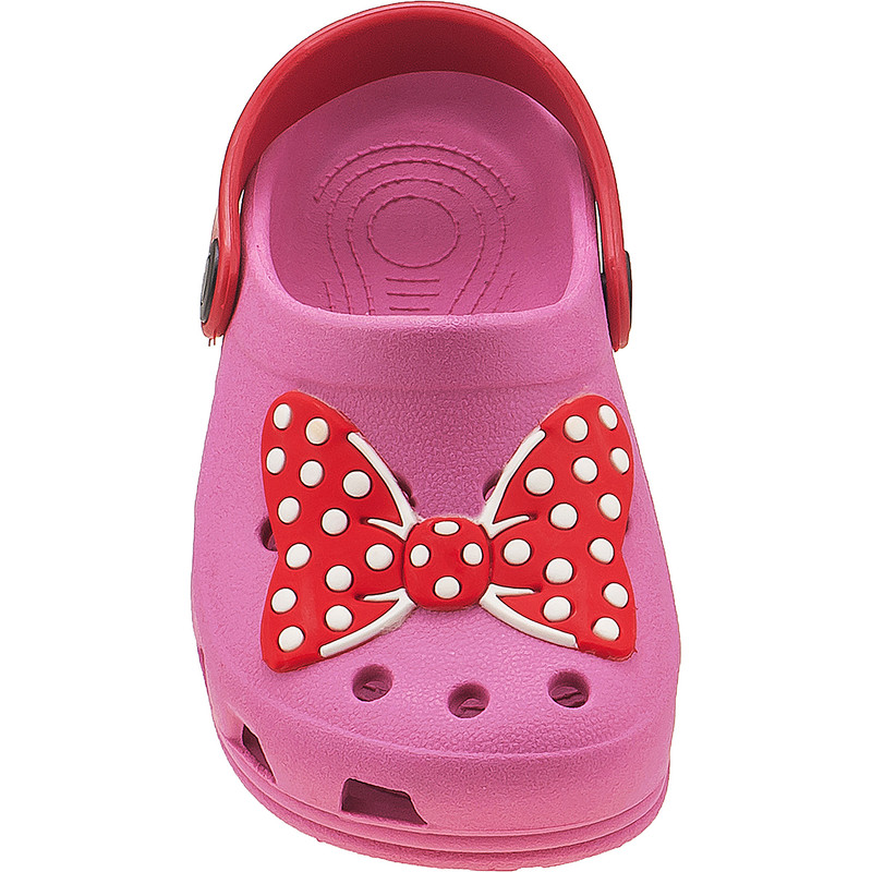 Chinelinho Infantil Pink Laço Vermelho