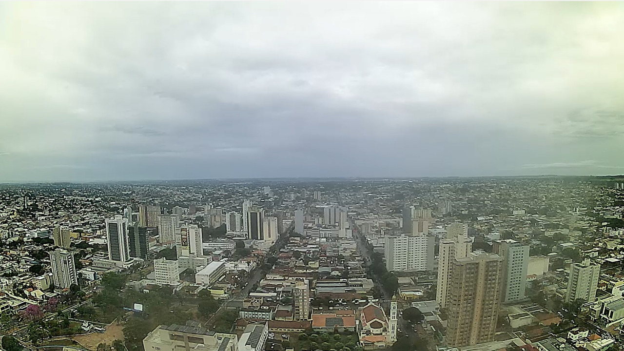 Campo Grande nesta manhã de segunda-feira