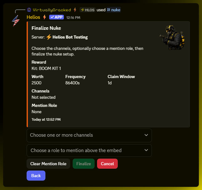 finalize nuke