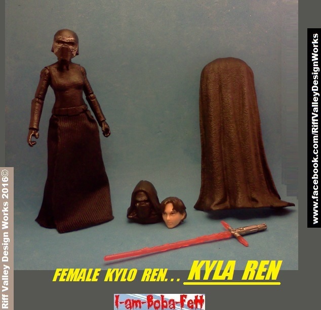 custom female kylo ren kyla ren C
