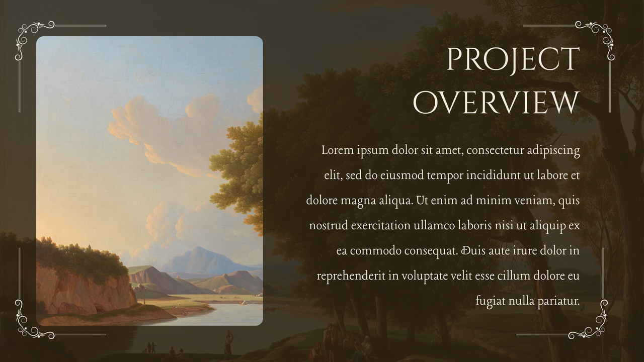 Beige and Brown Vintage Minimalist History Project Presentation