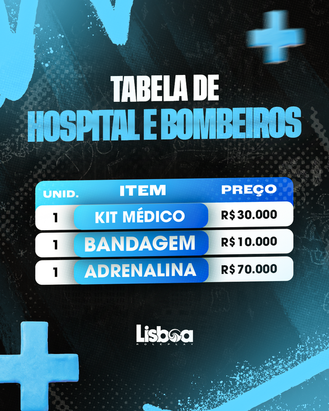 tabela hospital