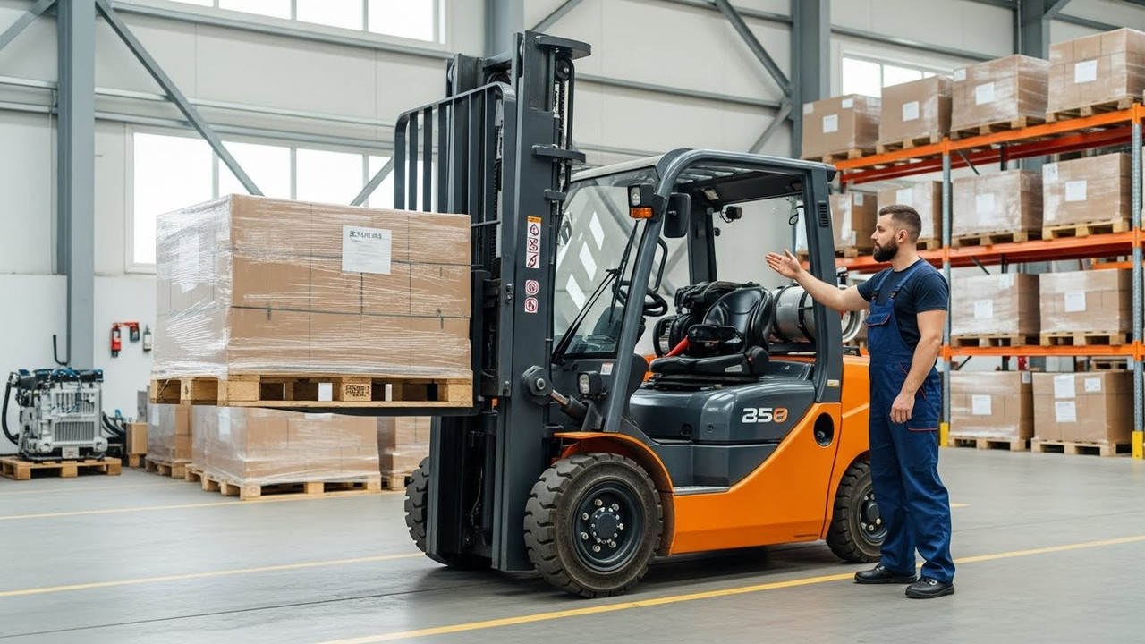 Оригинальные запчасти для то погрузчиков на складе