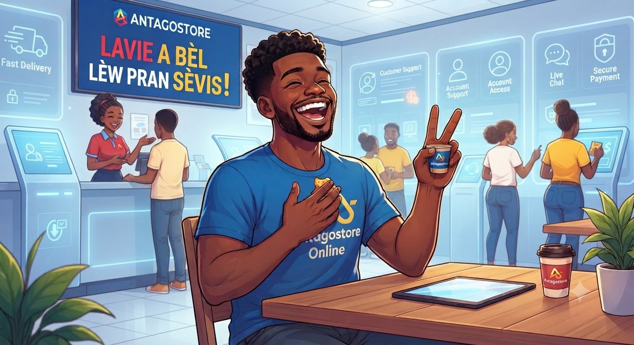 La vie a pi bèl ak AntagoStore✌️
