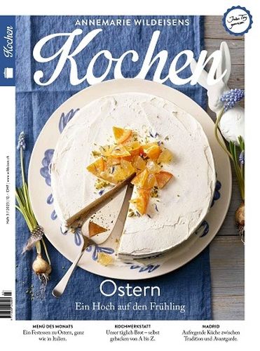 Cover: Annemarie Wideisens Kochen Magazin No 03 März 2023