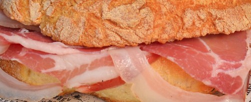 Panino pancetta