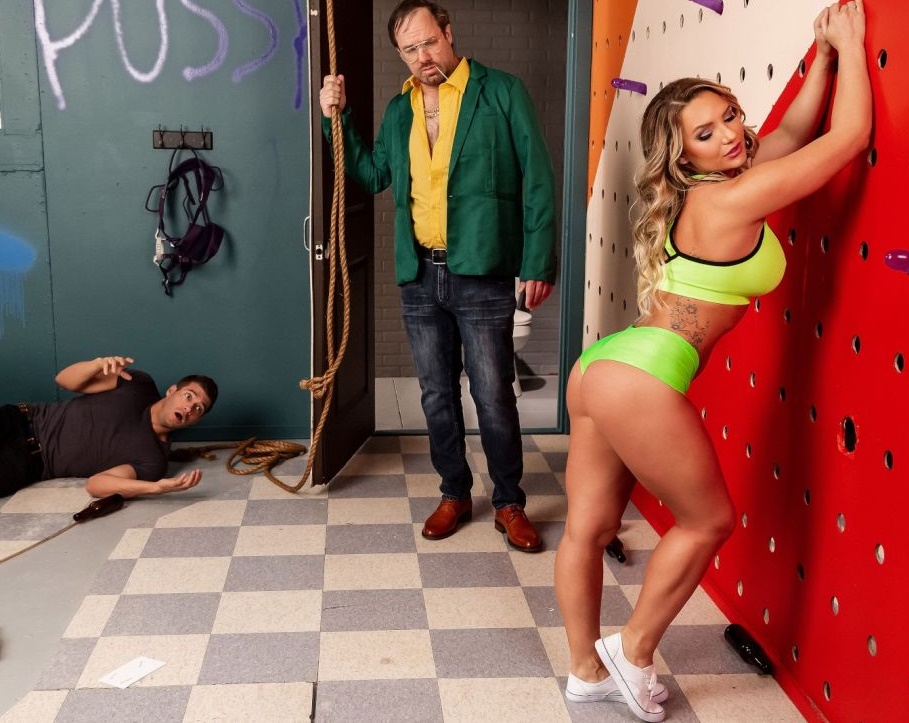 Xander Corvus, Cali Carter - Going Down In A Blaze of Gloryholes 1080p