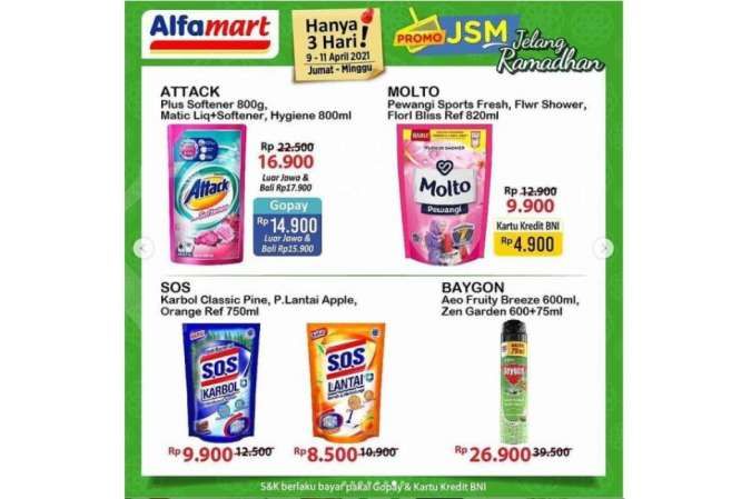 Katalog Promo JSM Alfamart 9-11 April 2021 
