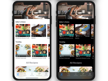 Food Recipes App in SwiftUI 3 & iOS 15 with Lottie Animation