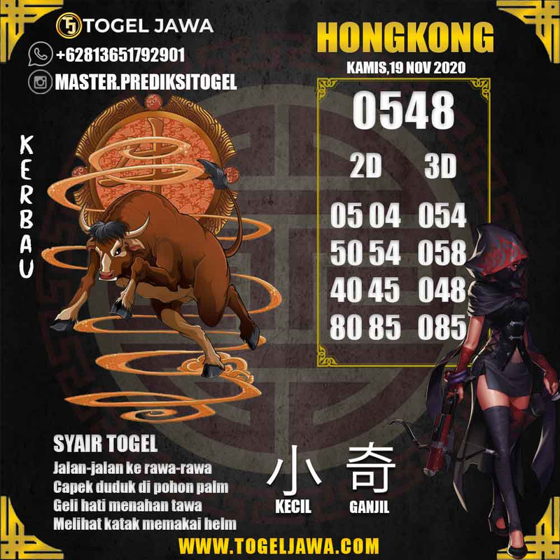 Prediksi Hongkong Tanggal 2020-11-19