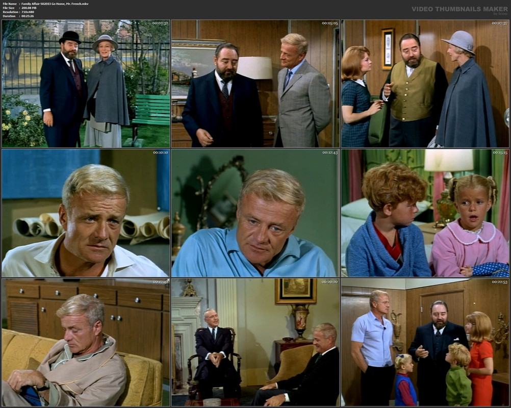 Family Affair S02E03 Go Home, Mr. French.mkv
