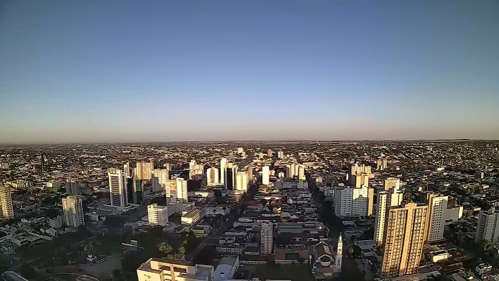 Campo Grande nesta manhã de terça-feira