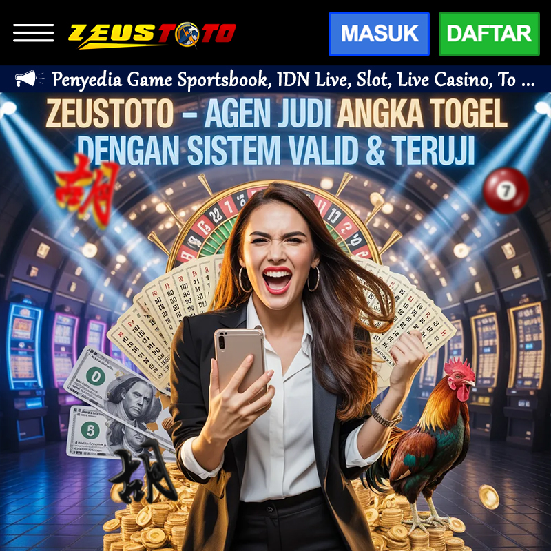 ZEUSTOTO - Agen Judi Angka Togel dengan Sistem Valid & Teruji image 1
