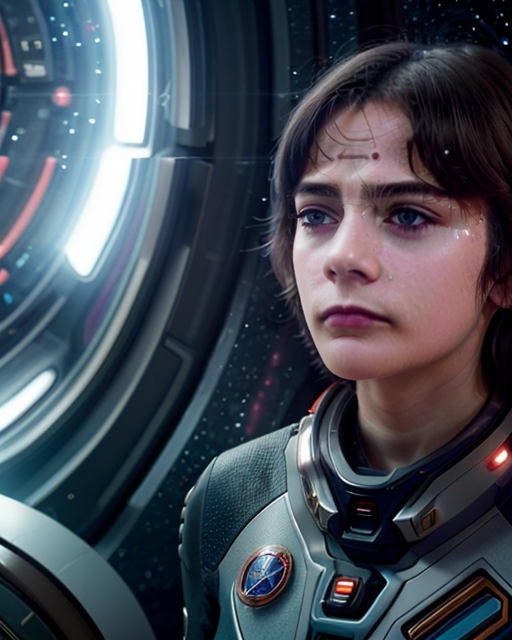 00163-1736628510-5935-(AlSe_0.8), A woman, on the background of a futuristic space landscape _lora_i