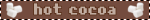 hot cocoa