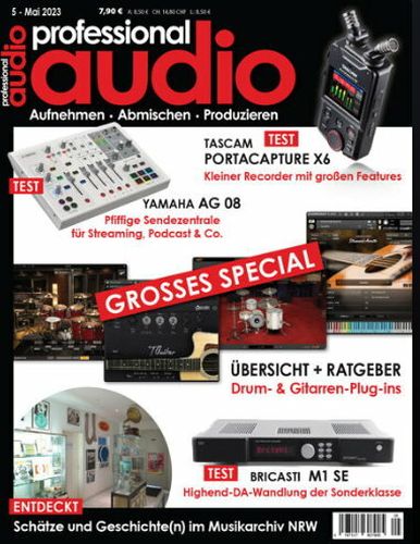 Cover: Professional Audio Magazin No 05 Mai 2023