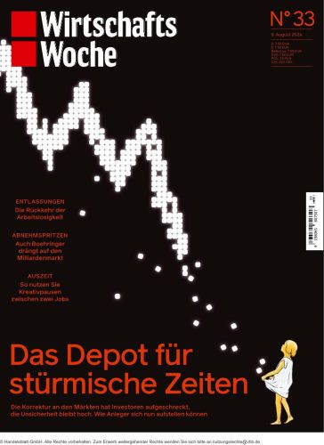 Cover: WirtschaftsWoche Magazin No 33 vom 09  August 2024