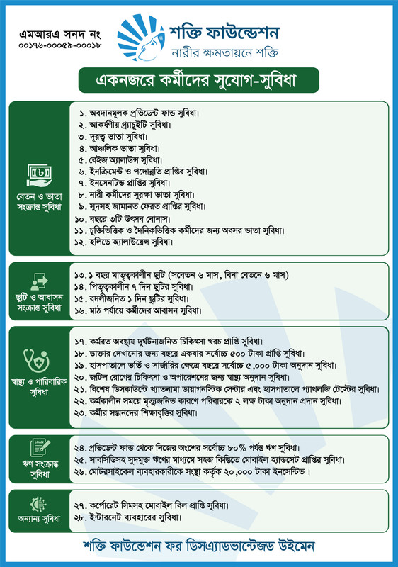 Shakti-Staff-Benefits