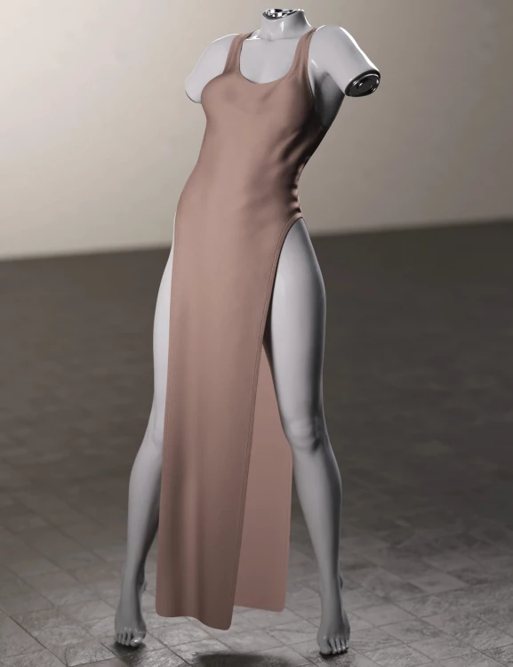 dForce Loin Style Dress for Genesis 9