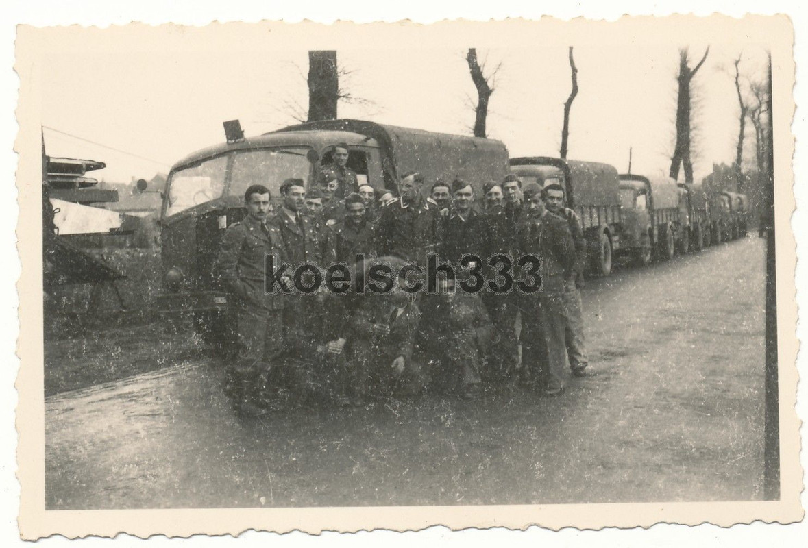 Luftwaffe Soldaten mit verbündeten italienischen