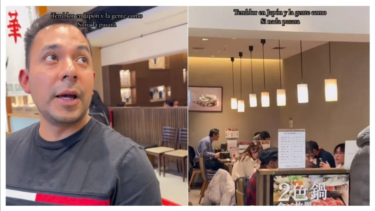 Mexicano se sorprende por tranquila reacción de japoneses durante terremoto
