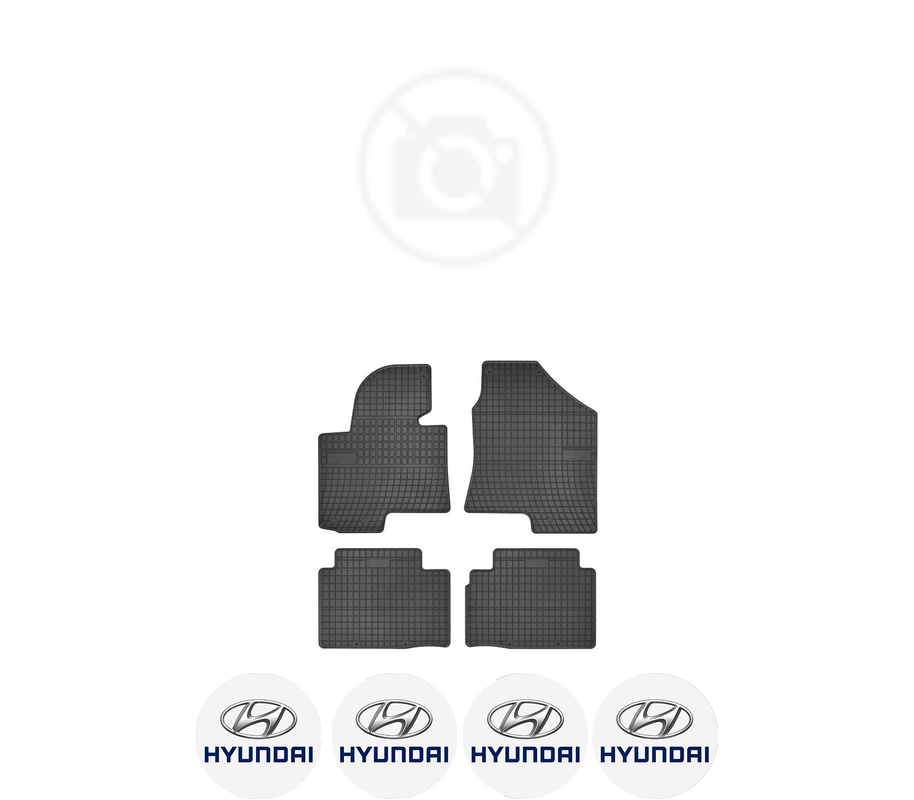 Set covorase presuri HYUNDAI ix35/TUCSON | LM din 2014-2021, auto, din cauciuc thermoplastic, 4 Stickere auto cu HYUNDAI