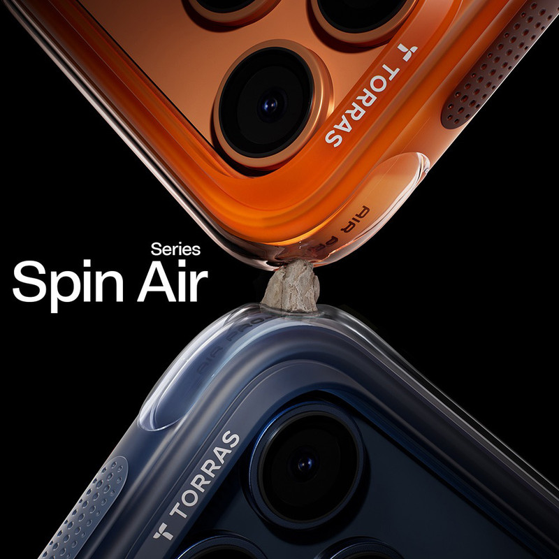 Husa pentru Samsung Galaxy S26 Ultra Torras Ostand Spin Air Series, Incarcare wireless, Inel rotativ, Calitate premium, Glacier Green imgi 366 2797147