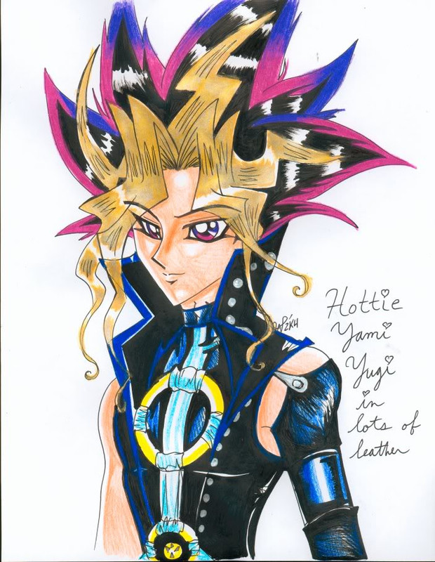 Hình vẽ Atemu (Yami Yugi) bộ YugiOh (vua trò chơi) - Page 3 1_Atemp_254