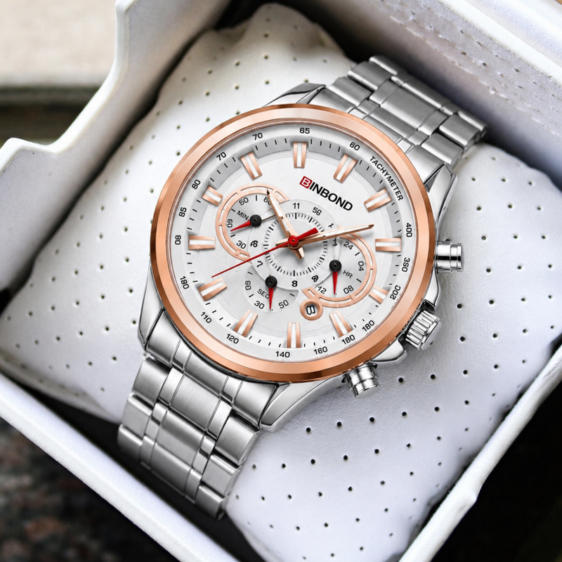 Binbond wristwatch lifestyle photo 12