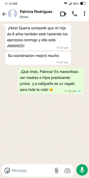 Testimonio Whatsapp
