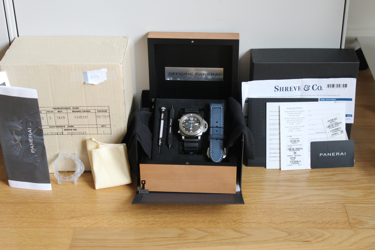FS Panerai Luminor Submersible 1950 3 Days Chrono Flyback PAM00614 BOX PAPERS WOW Rolex Forums Rolex Forum