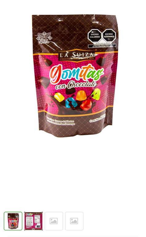 Sam's Club. Gomitas con chocolate La Suiza 
