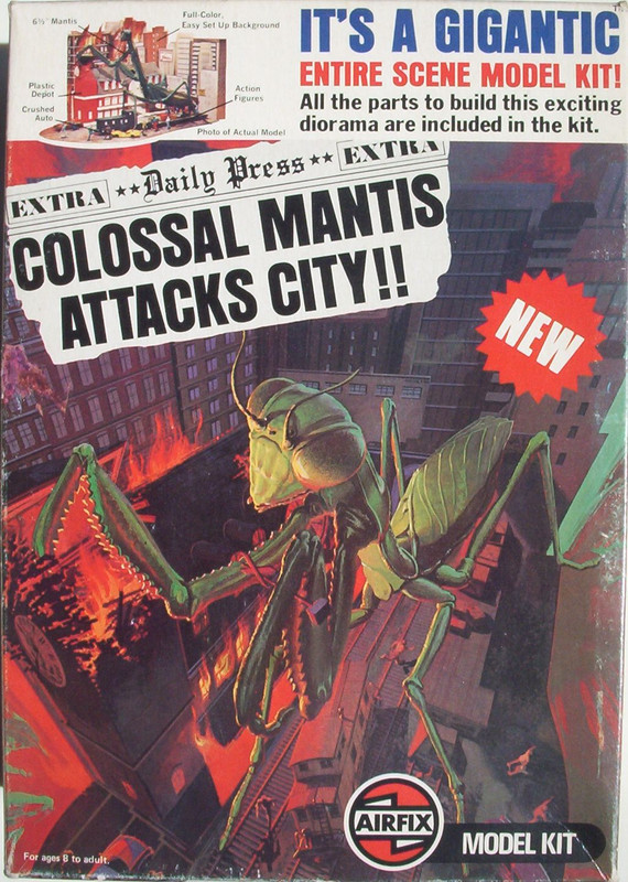 Airfix 128 Colossal Mantis
