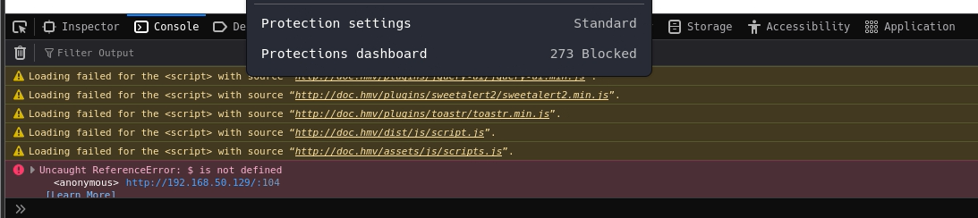 Screenshot of de tools