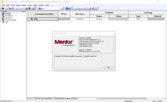 Mentor Graphics PADS Student/Pro VX.2.5 With Documents (2019) Mentor Graphics PADS Student/Pro VX.2.5 With Documents (2019)
