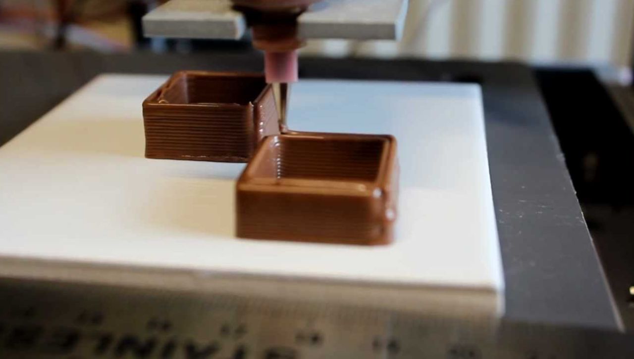 Cioccolato magro con la propria Stampante 3D