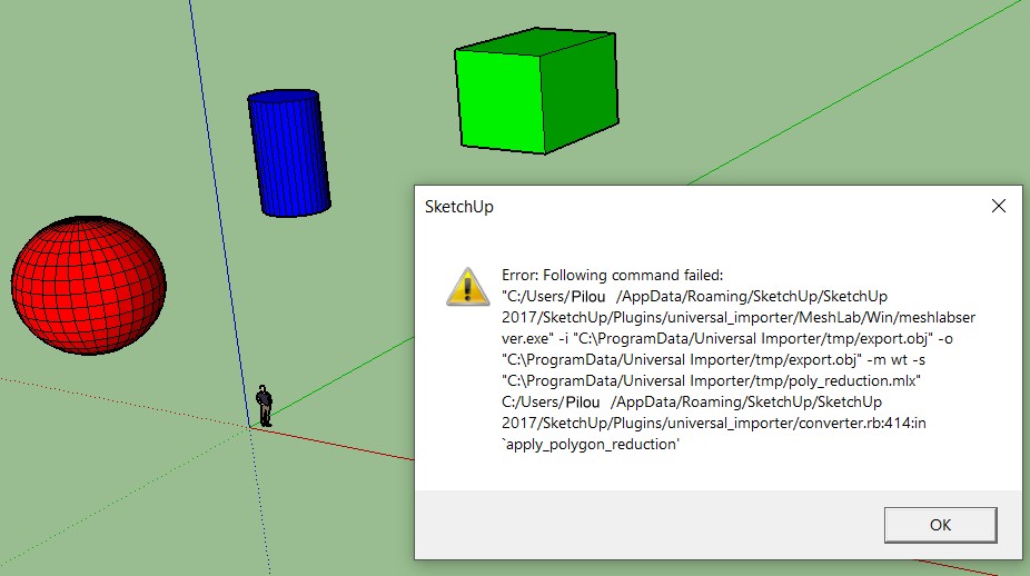 universal importer -  [ SKETCHUP plugins ] Universal Importer - Page 2 Mieux-mais01