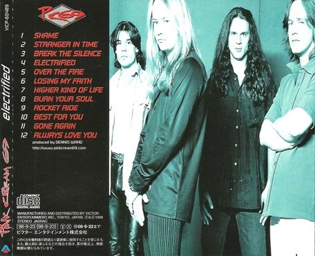 Pink Cream 69 - Electrified [Japan Edition] (1998) Lossless