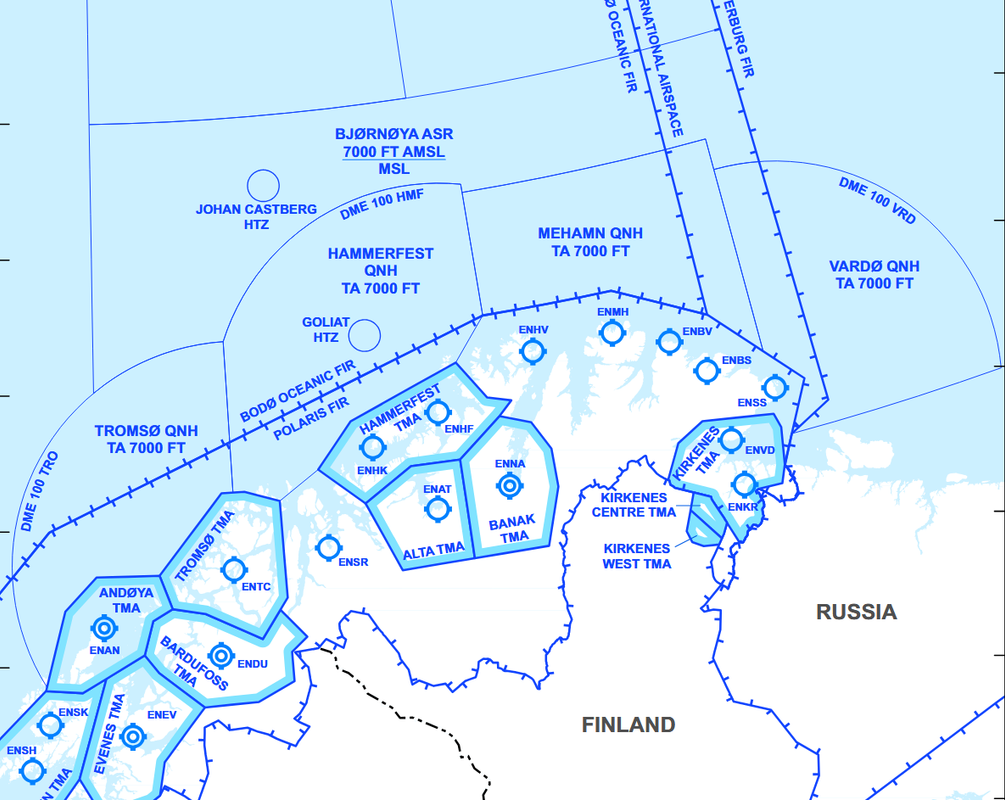 QNH Areas and ASR (Altimeter Setting Regions)
