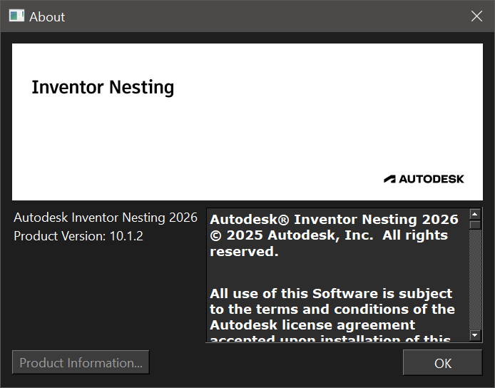 Autodesk Inventor Nesting 2026.2 x64 full activated