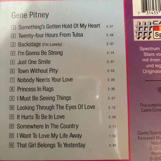 Gene Pitney : CD