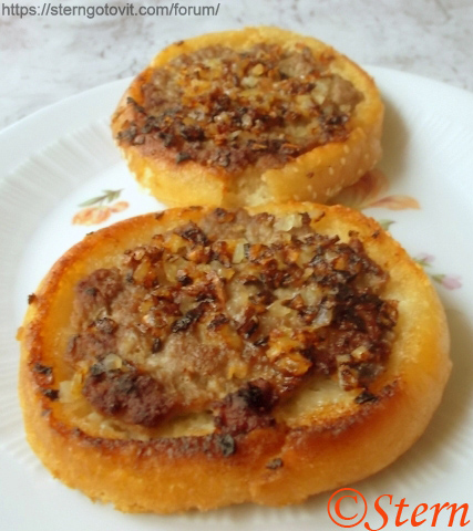 Бургер с луком «Двойной»