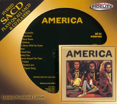 America - America (1971) [2013, Audio Fidelity Remastered, CD-Layer + Hi-Res SACD Rip]