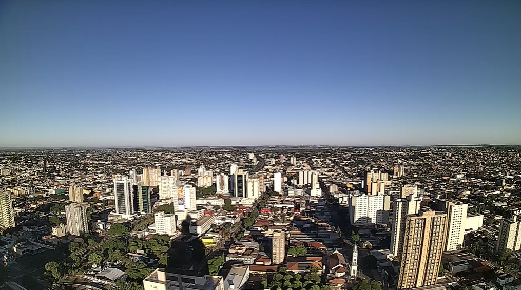 Campo Grande nesta manhã de sexta-feira