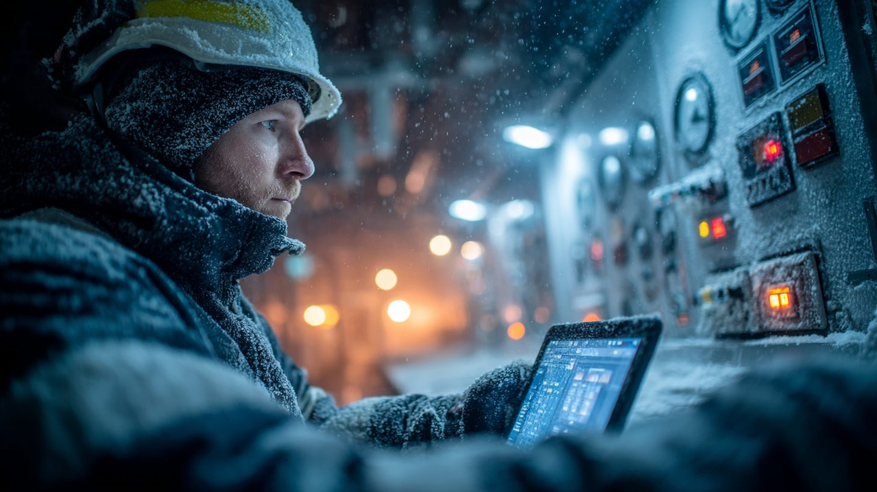 Мониторинг чиллера в период зимнего хранения