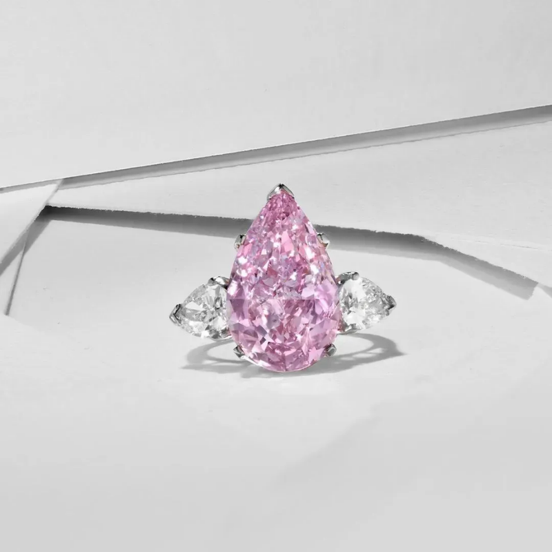 El Diamante rosa de 18 kilates se vende en 28 millones de dólares