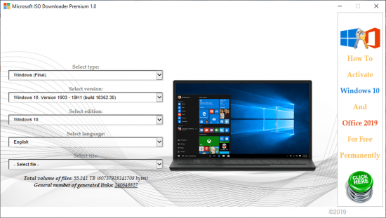 Microsoft ISO Downloader Premium 2019 v1.4 Microsoft ISO Downloader Premium 2019 v1.4