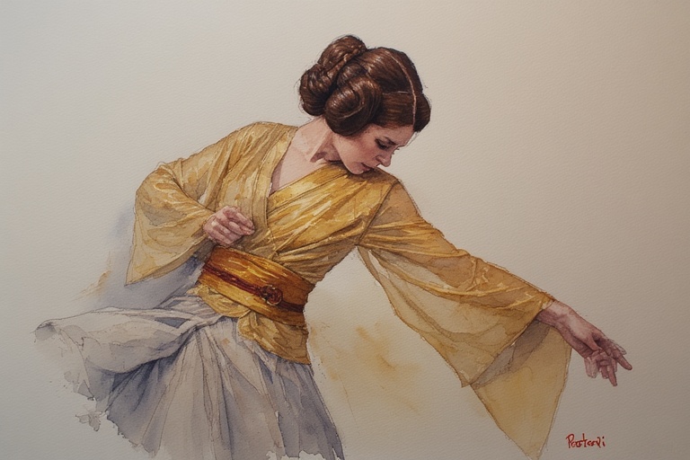 Princess-Leia-in-Golden-outfit-(15)
