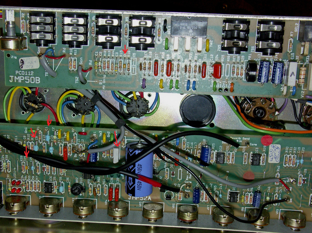jcm900 capacitors